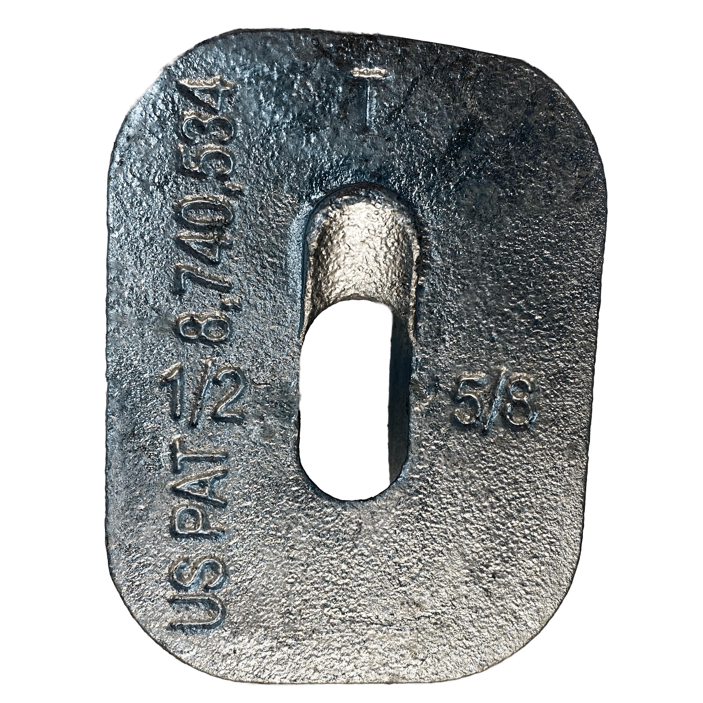 SWH1258.1-H 1/2-5/8 Flanged Hillside Washer - HDG